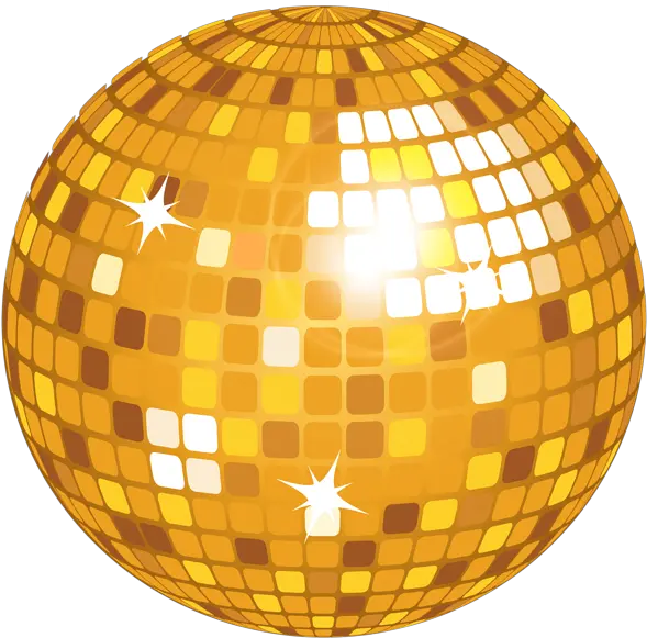  Dj Clipart Disco Ball Light Vector Gold Disco Ball Png Light Ball Png