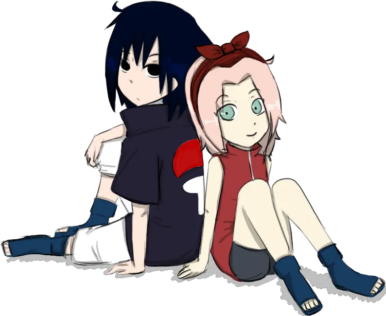  Thumb Image Sakura And Sasuke Chibi Png 1457378 Hd Sasusaku Kids Sakura Png