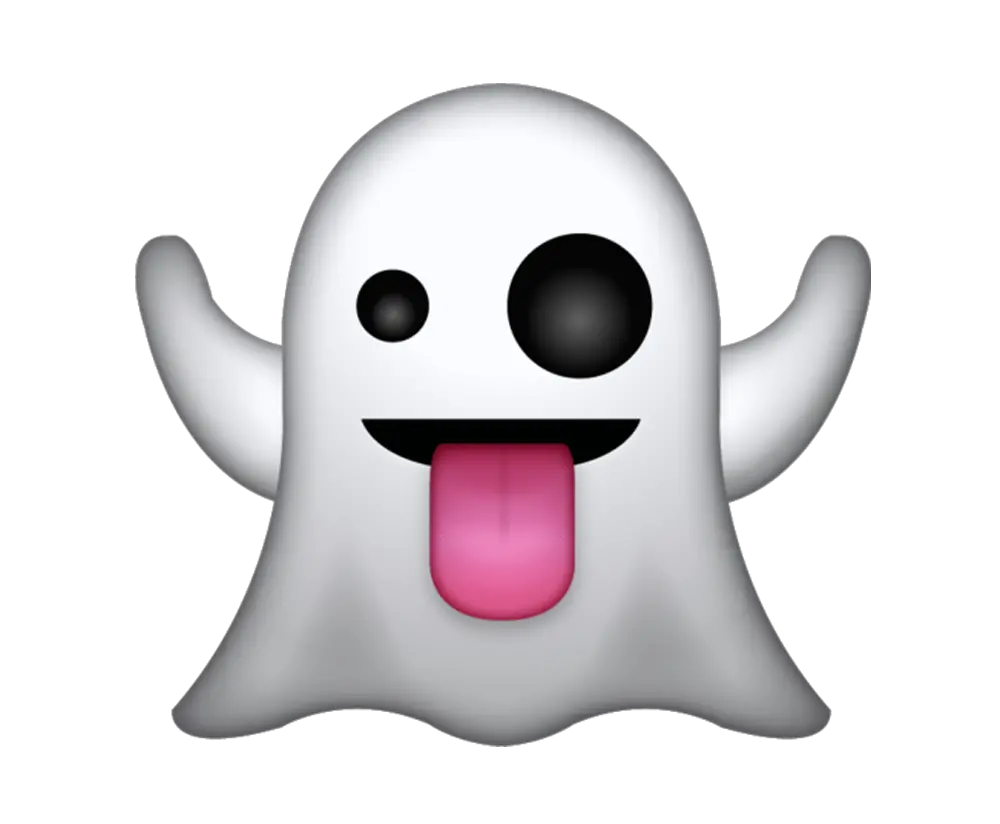  Iphone Snapchat Emoji Ghost Ghost Emoji Png Snapchat Ghost Transparent