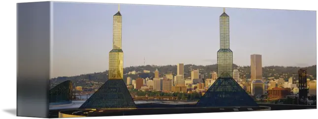  Twin Towers Of A Convention Center By Panoramic Images Tourist Attraction Png Twin Towers Png