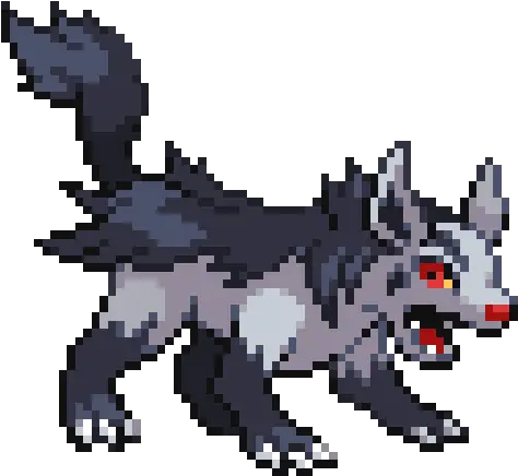  Mightyena Pokemon Emerald Mightyena Sprite Png Pokemon Ruby Icon