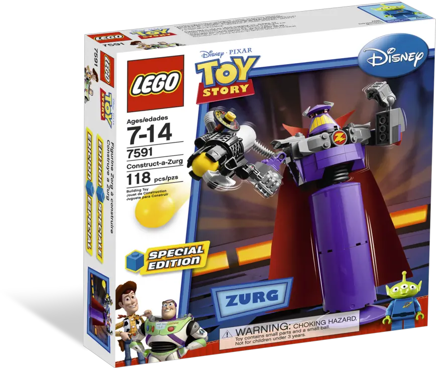  7591 Construct Azurg Brickipedia The Lego Wiki Lego Toy Story Zurg Png Toy Story 4 Icon