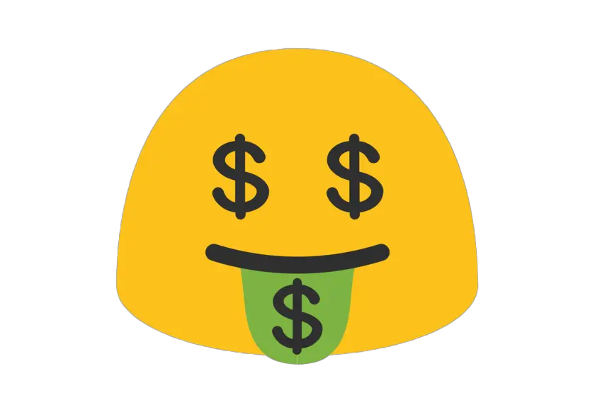  Money Circle Png Money Face Emoji Png