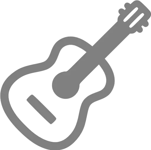  Gray Guitar Icon Free Gray Music Icons Violao Icone Png Email Icon Grey