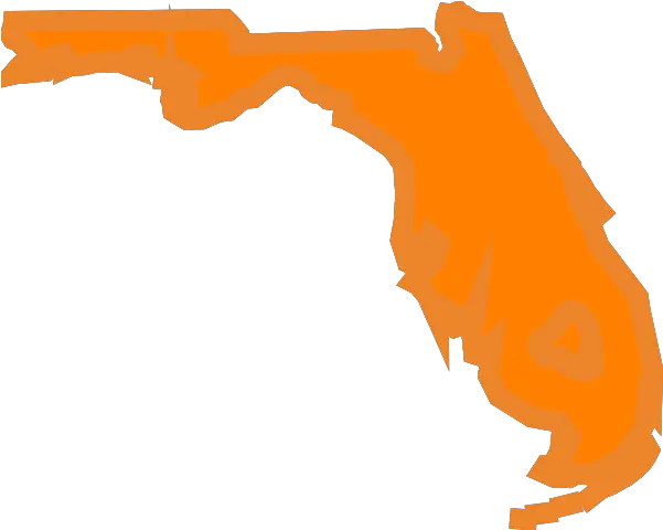  At Clker Florida State Outline Clipart Png Florida Outline Png