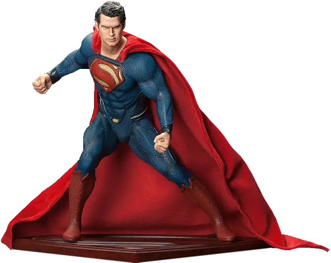  Man Of Steel Artfx Statue Superman Zack Statue Man Of Steel Png Man Of Steel Png