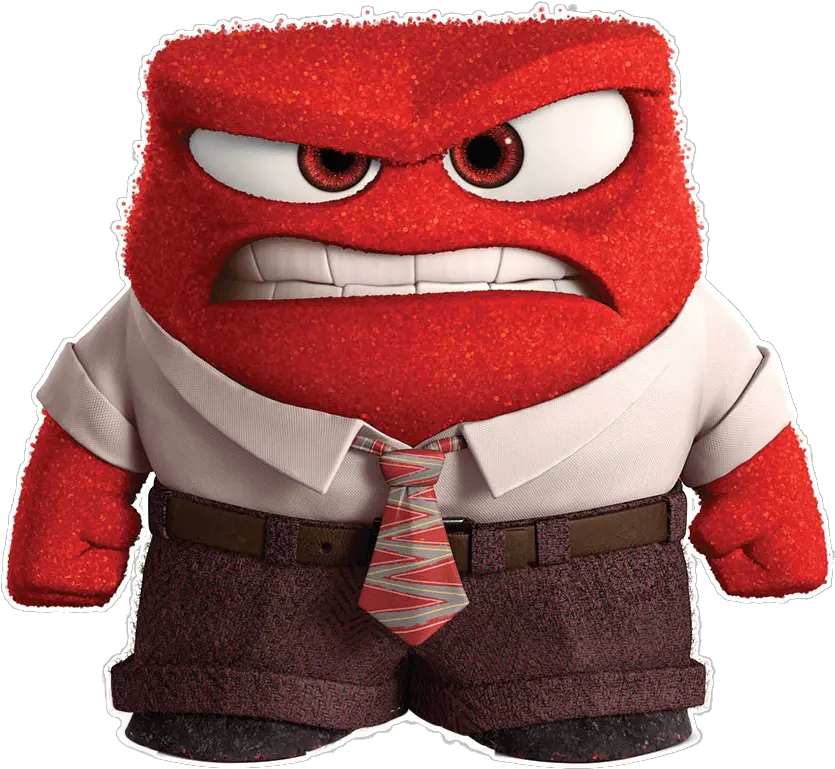  Anger Pixar Emotion Sadness Feeling Inside Out Png Sadness Anger Joy Inside Out Pixar Png