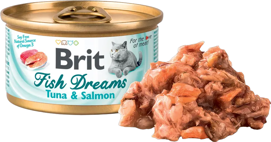  Brit Fish Dreams Tuna U0026 Salmon U2013 Brit Care Wet Food Png Salmon Png