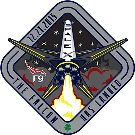  Spacex Falcon Rocket Logo Logodix Spacex Falcon 9 Patch Png Spacex Png