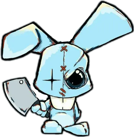  Angry Clipart Rabbit Picture Dibujos Graffitis Png Bad Bunny Png