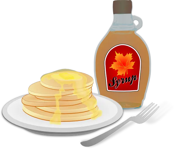  30 Free Pancakes U0026 Breakfast Vectors Pixabay Pancakes And Maple Syrup Cartoon Png Pancake Transparent