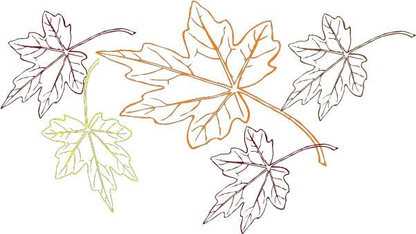  Flpc44 Blowing Autumn Leaves Vector Png Fall Clipart Png