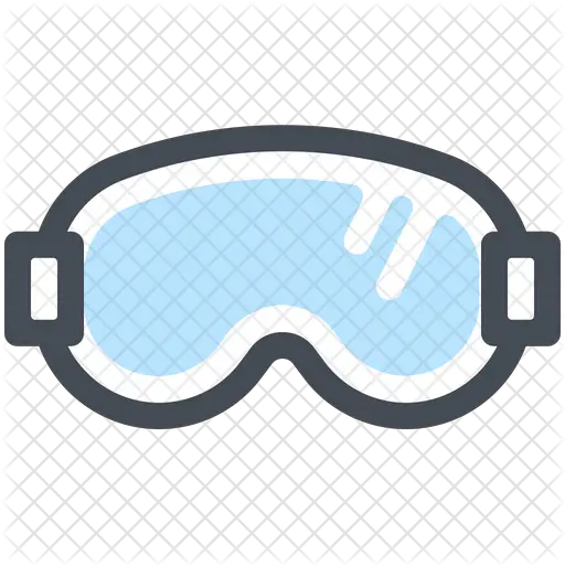  Ski Goggles Icon Of Colored Outline Diving Mask Png Ski Goggles Png