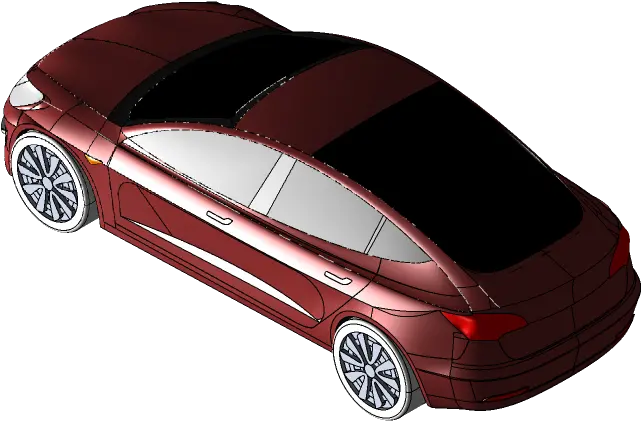  Tesla Model 3 3d Cad Library Grabcad Executive Car Png Tesla Model 3 Logo