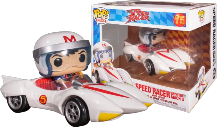  Speed Racer With Mach 5 Funko Pop Speed Racer Mach 5 Pop Png Speed Racer Png