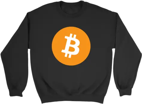  Download Bitcoin Logo Sweatshirt Bitcoin Logo T Shirt Need Sweater Png Bitcoin Logo Transparent