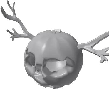  Get The Headless Horseman For Free Roblox Head Antler Png Roblox Head Transparent