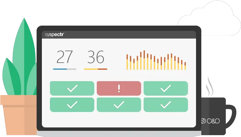  Ou0026o Syspectr Manage And Monitor Your Network Anytime Png Status Icon