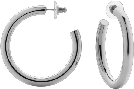  Taboo Hoop Earrings Large Solid Png Hoop Earrings Png