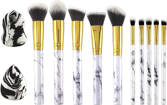  Makeup Brushes Png Makeup Brush Set Makeup Brush Png