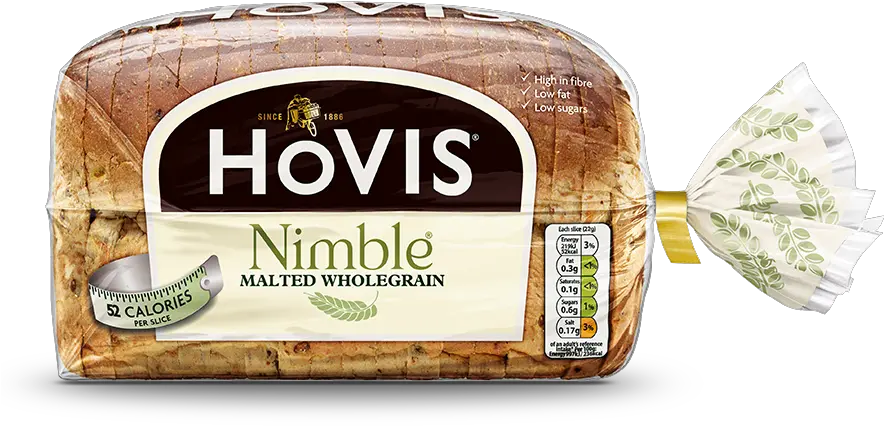  Library Of Pumpkin Bread Slice With Butter Image Royalty Hovis Nimble Wholemeal Bread Png Slice Of Bread Png