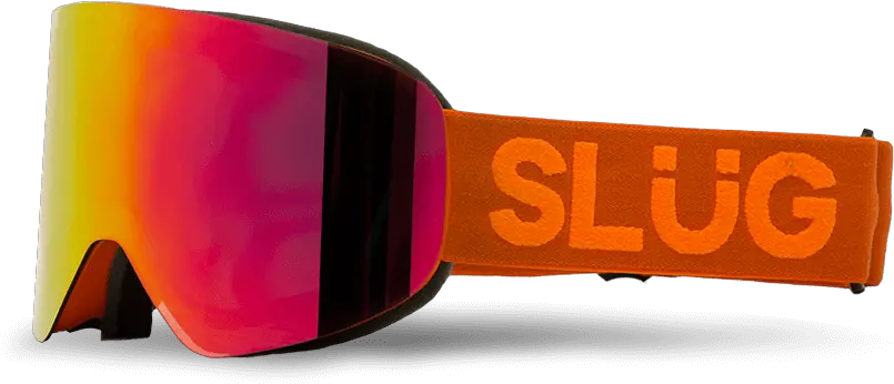  Slug Optic Magnetic Lens Goggles For Ski And Snowboard Amber Png Ski Goggles Png