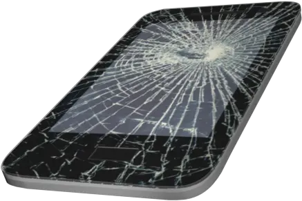  Phone Portable Png Cracked Screen Transparent