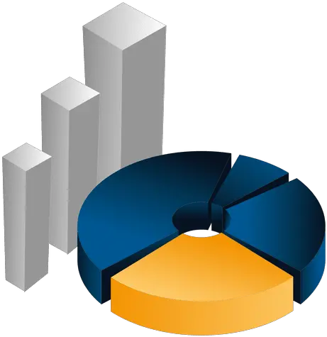  Svg 3d Pie Chart Infografico Icon Preto E Branco Png Graph Png