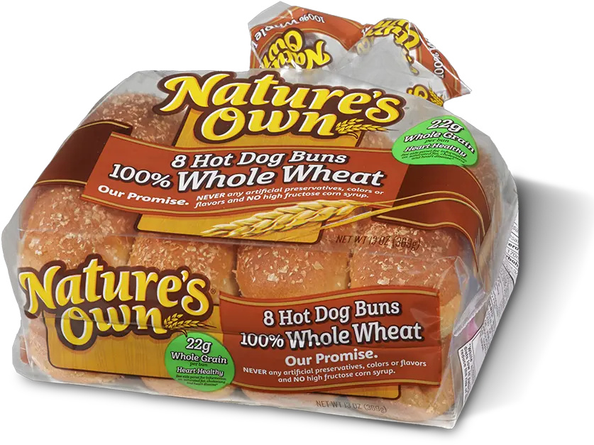  100 Whole Wheat Hot Dog Buns U2014 Natureu0027s Own Potato Bread Png Corn Dog Png