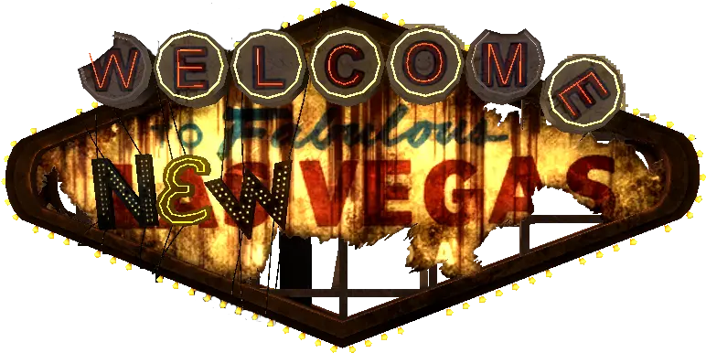  Fallout New Vegas Logo Png 5 Image Welcome To New Vegas Fallout New Vegas Logo