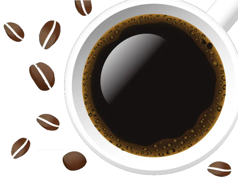  Coffee Beans Png Picture Arts Coffee Vector Top View Free Png Coffee Beans Transparent