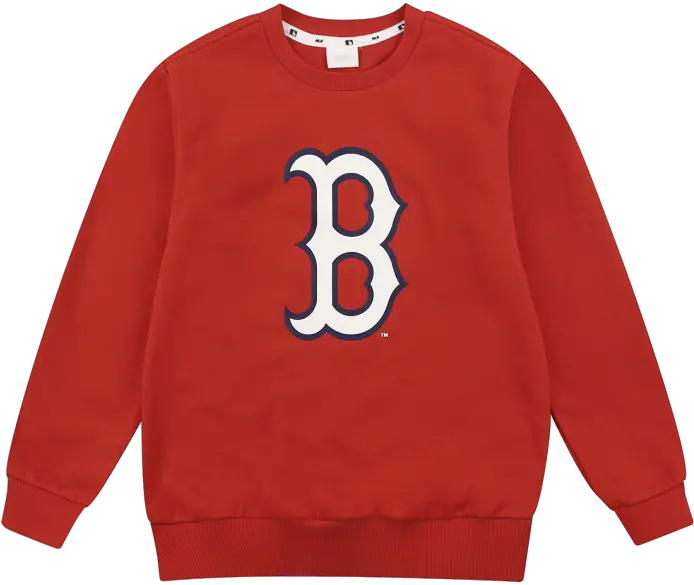  Big Logo Sweatshirt Boston Red Sox 71mt25011 43r Mlb Boston Red Sox Png Boston Red Sox Logo Png