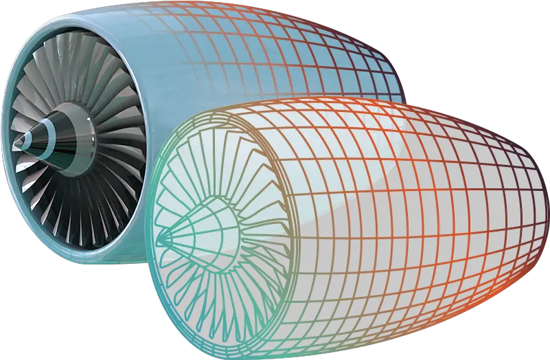  Digital Twin Solutions Rescale Garrafa De Klein Png Jet Engine Icon