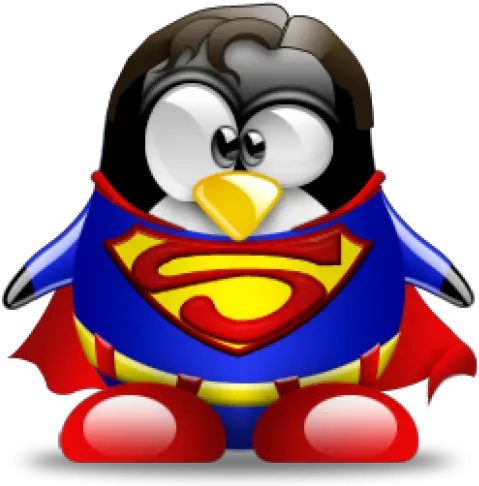  Tux Supermanpng Roblox Linux Tux Superhéroe Superman Png