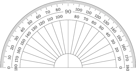  Download Protractor Scale Png Image Actual Size Printable Protractor Pdf Scale Png