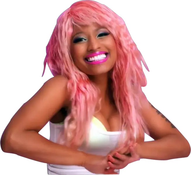  Download Nicki Minaj Super Bass Hair Nicki Minaj Pink Hair Super Bass Png Nicki Minaj Png