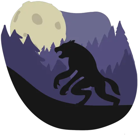  Werewolf Forest Standing Illustration Plazoleta Chorro De Quevedo Png Werewolf Png