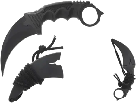  Download Falcon Karambit Fighting Knife Karambit Png Csgo Knife Png