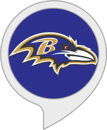  Amazoncom Ravens Flash Briefing Alexa Skills Ravens Baltimore Png Ravens Logo Transparent