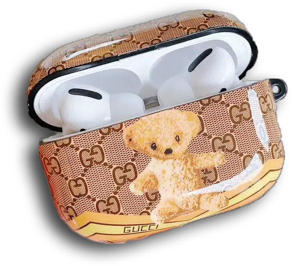  Gucci Bear Airpods Cases Airpods Png Airpods Transparent Png