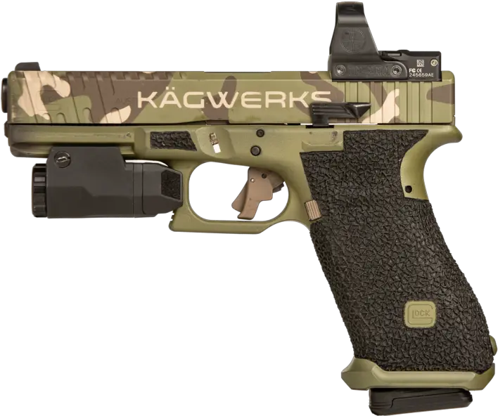  Kagwerks Extended U0026 Raised Slide Release For Glock Gen 34 Kagwerks Extended Raised Slide Release For Glock Png Glock Png