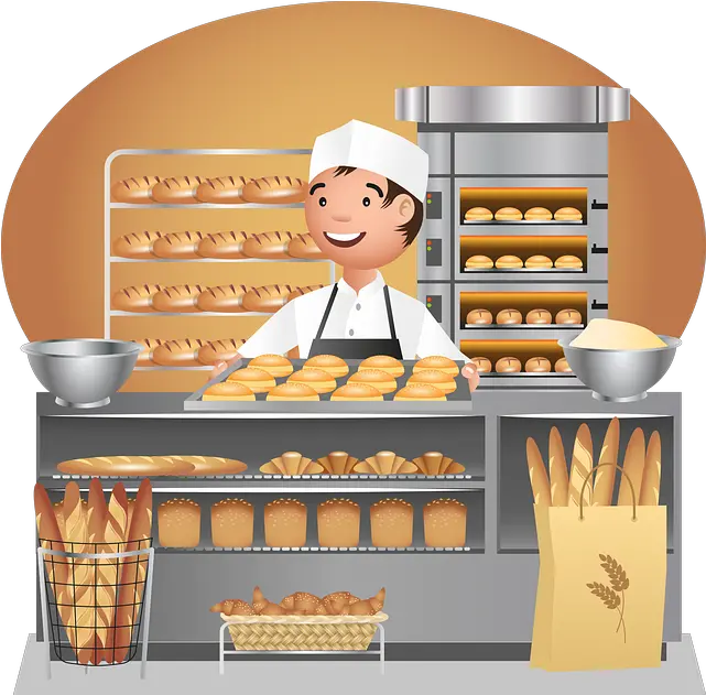  Free Photo Bakeru0027s Bakery Bread Bakeshop Baker Roll Max Pixel Png Bakery Cartoon Icon