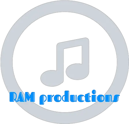  Ram Productions Potential Record Label Logou0027s Circle Png Music Note Logo