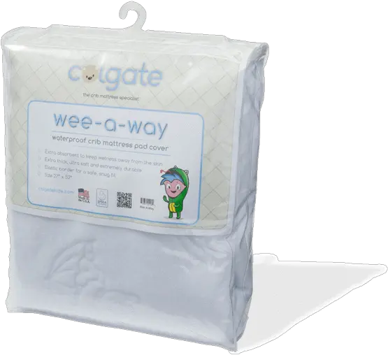  Colgate Wee Away Fitted Crib Mattress Cover Comfort Png Crib Png