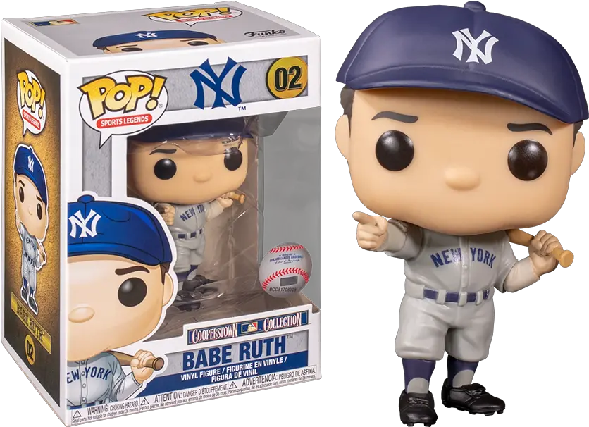  Funko Pop Babe Ruth 02 Babe Ruth Funko Pop Png League Of Legends Snowball Icon