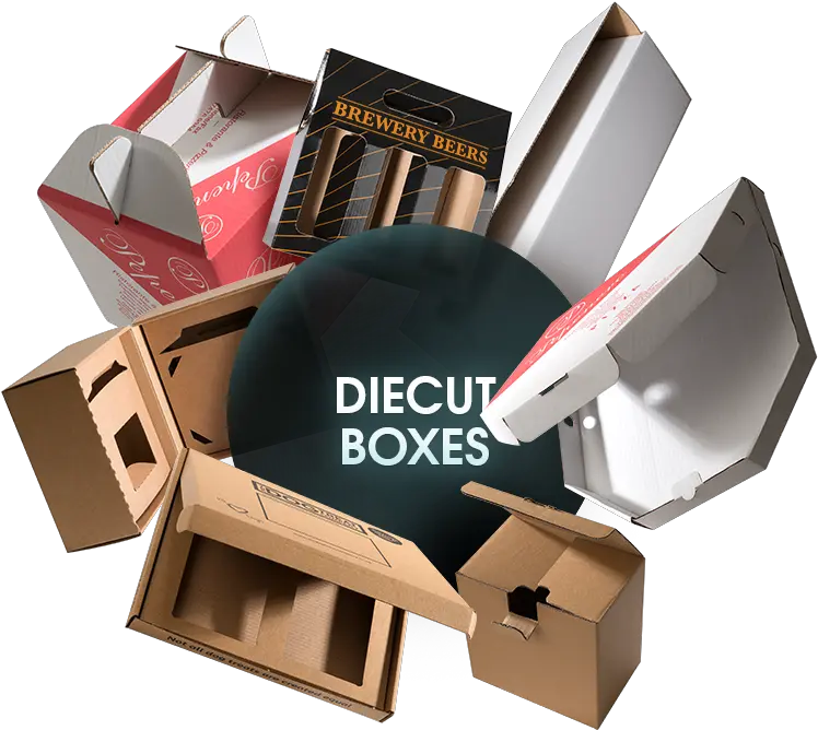  Multi Point Glued Cardboard Boxes Self Erect Cardboard Packaging Png Cardboard Box Png