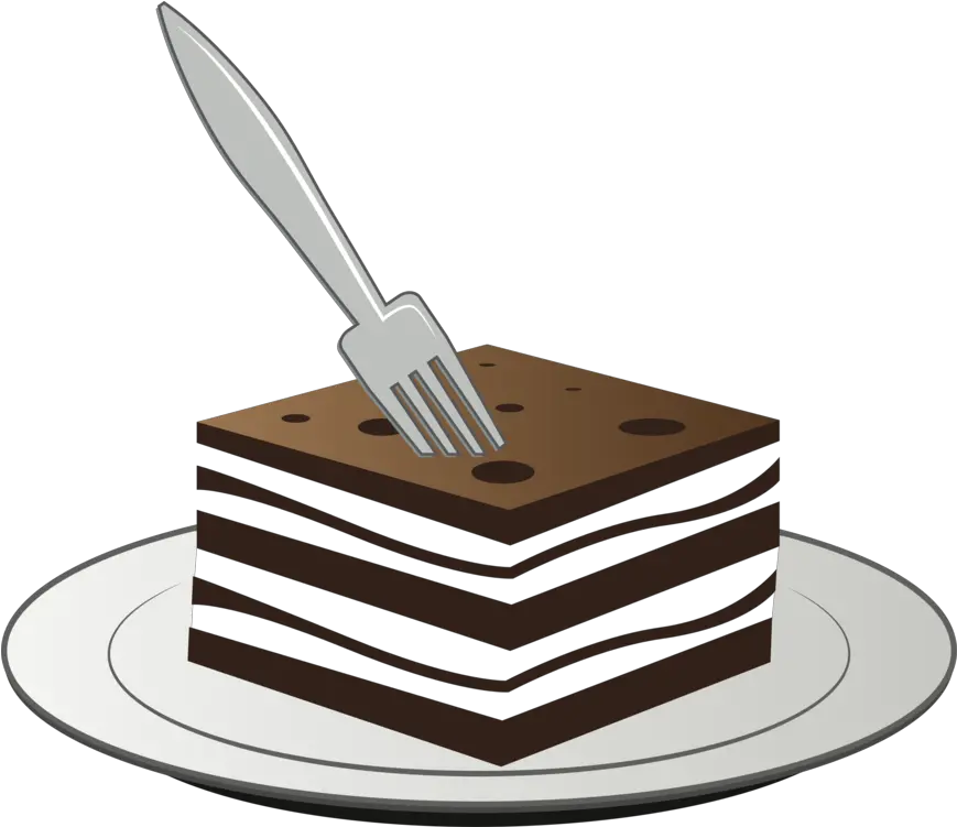  Food Chocolate Cake Png Clipart Kue Roll Di Piring Png Chocolate Cake Png