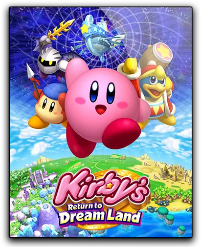  Icon Kirbyu0027s Return To Dream Land Kirby Mario Wii Games Kirby Return To Dreamland Png Mario Kart Wii Icon