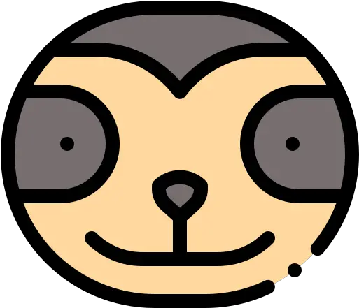  Sloth Happy Png Sloth Icon