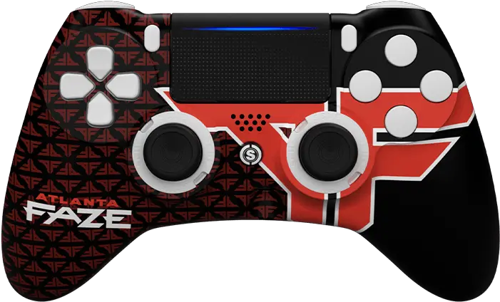  Scuf Impact Atlanta Faze Ps4 Controller Atlanta Faze Scuf Controller Png Faze Logo Png